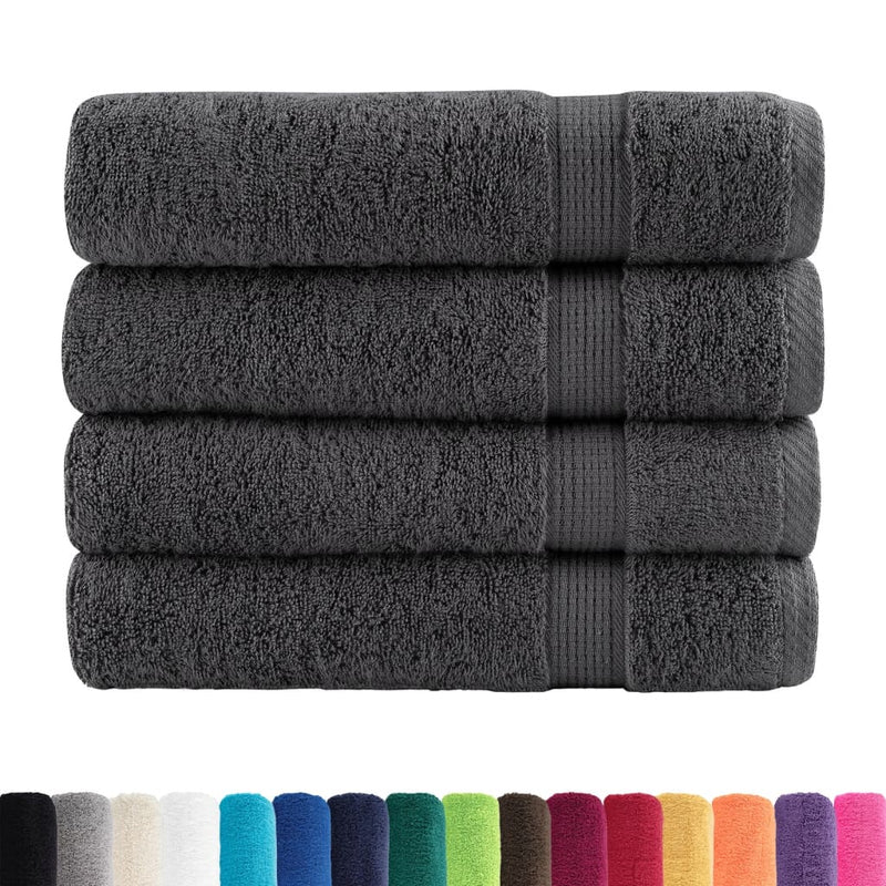 Handdoeken Solund 600 G/M² Kleurig Antraciet