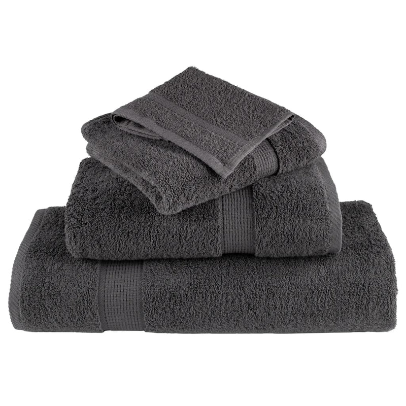 Handdoeken Solund 600 G/M² Kleurig Antraciet