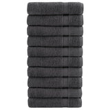 Handdoeken Solund 600 G/M² Kleurig Antraciet