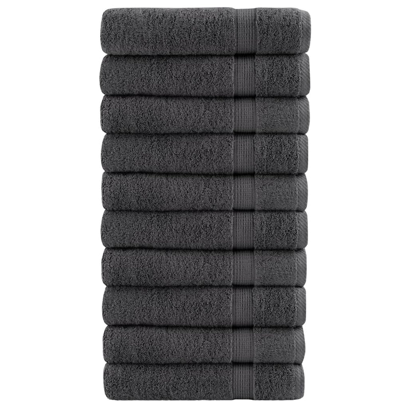 Handdoeken Solund 600 G/M² Kleurig Antraciet