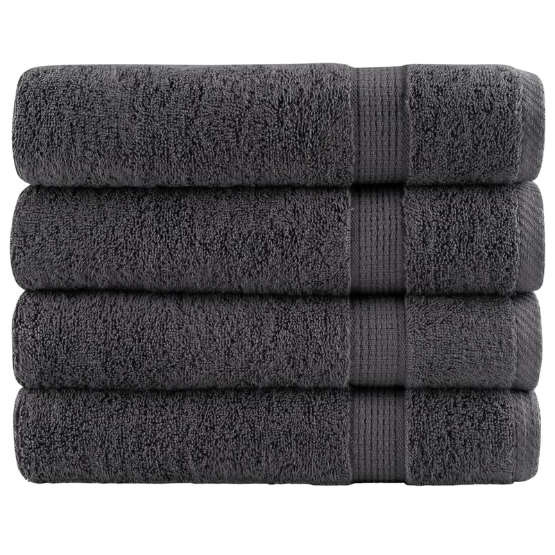 Handdoeken Solund 600 G/M² Kleurig Antraciet