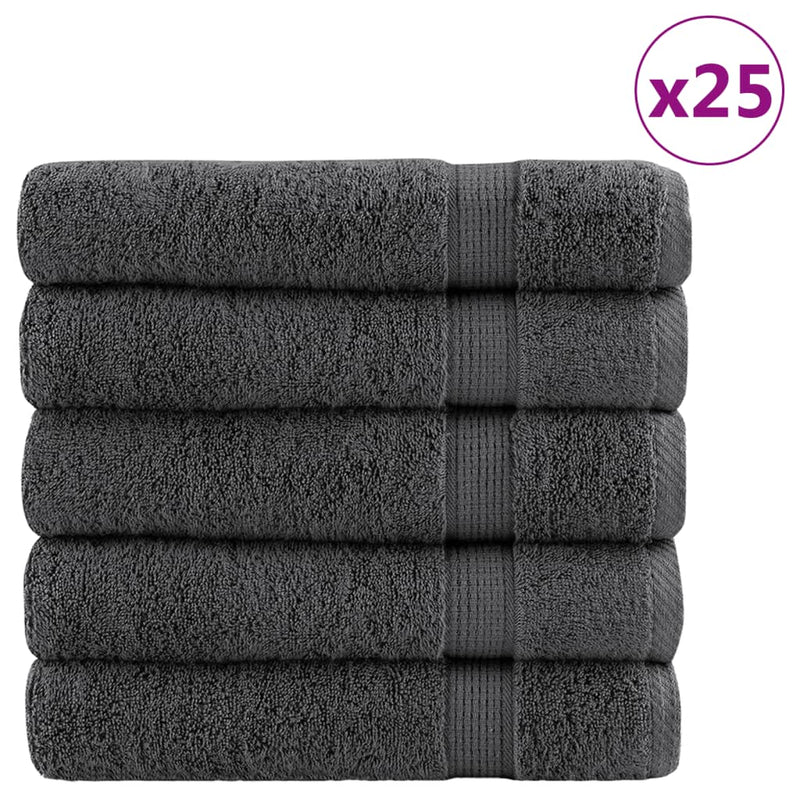 Handdoeken Solund 600 G/M² Kleurig Antraciet