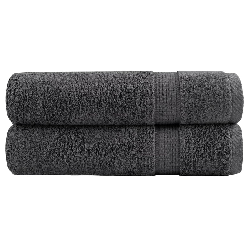 Handdoeken Solund 600 G/M² Kleurig Antraciet