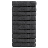 Handdoeken Solund 600 G/M² Kleurig Antraciet
