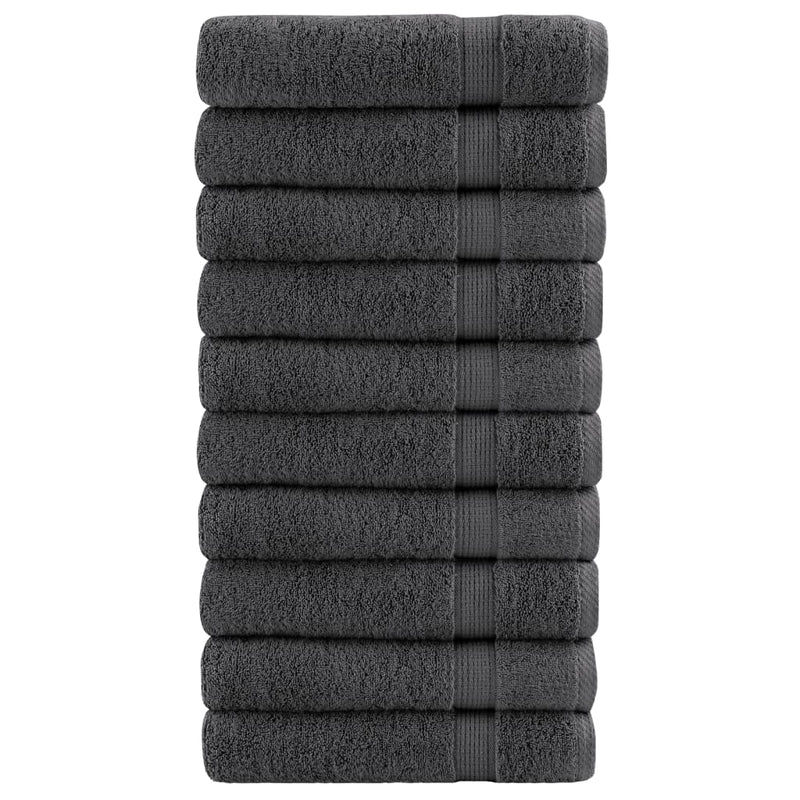 Handdoeken Solund 600 G/M² Kleurig Antraciet