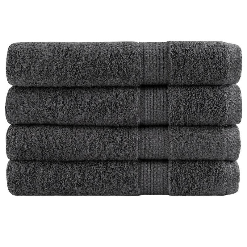 Handdoeken Solund 600 G/M² Kleurig Antraciet