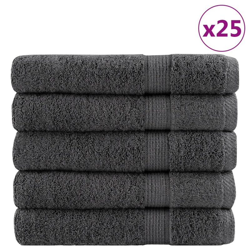 Handdoeken Solund 600 G/M² Kleurig Antraciet