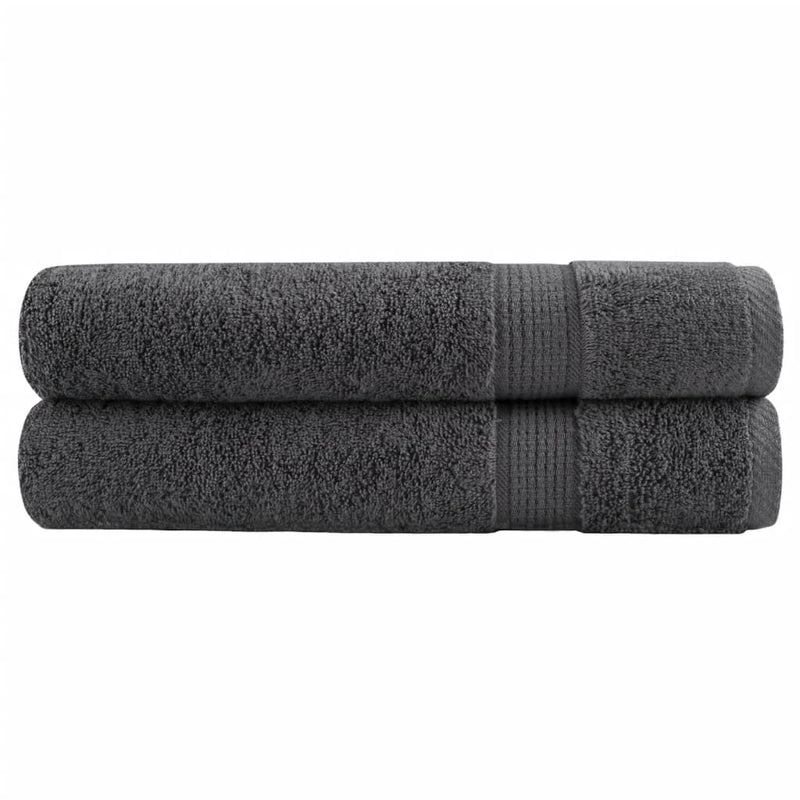 Handdoeken Solund 600 G/M² Kleurig Antraciet