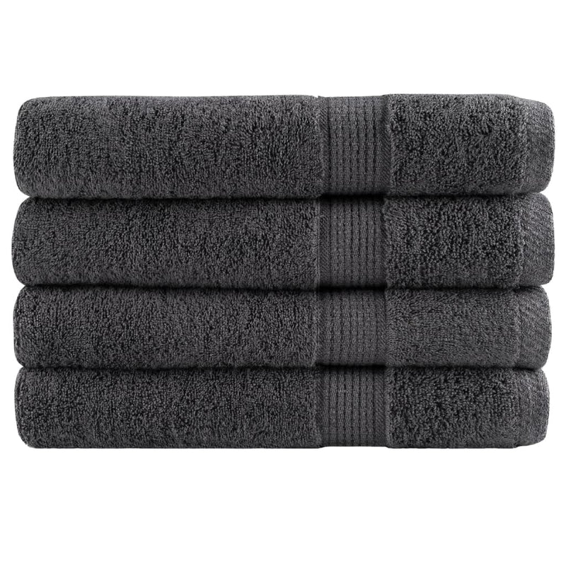 Handdoeken Solund 600 G/M² Kleurig Antraciet