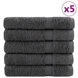 Handdoeken Solund 600 G/M² Kleurig Antraciet