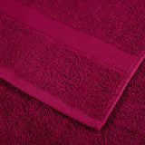 Washandjes Solund 2 Pcs Katoen Bordeauxrood