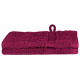 Washandjes Solund 2 Pcs Katoen Bordeauxrood