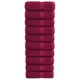 Washandjes Solund 2 Pcs Katoen Bordeauxrood