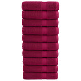 Washandjes Solund 2 Pcs Katoen Bordeauxrood