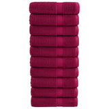 Washandjes Solund 2 Pcs Katoen Bordeauxrood