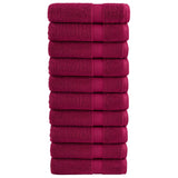 Washandjes Solund 2 Pcs Katoen Bordeauxrood