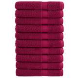 Washandjes Solund 2 Pcs Katoen Bordeauxrood