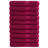 Washandjes Solund 2 Pcs Katoen Bordeauxrood