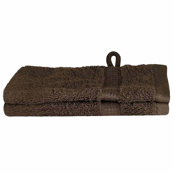 Washandjes Solund 2 Pcs Katoen Bruin