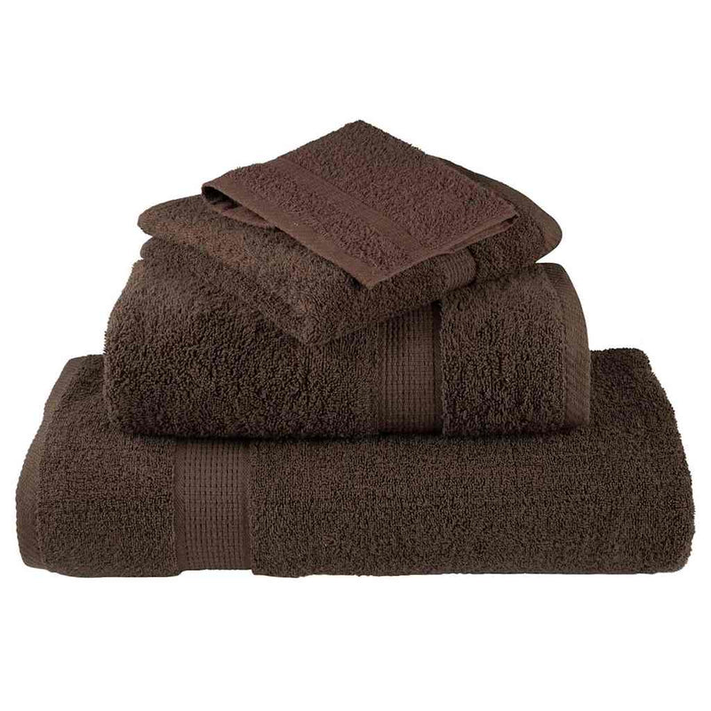 Washandjes Solund 2 Pcs Katoen Bruin