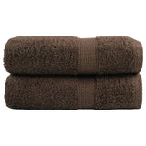 Washandjes Solund 2 Pcs Katoen Bruin