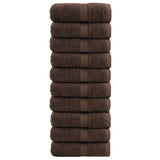 Washandjes Solund 2 Pcs Katoen Bruin