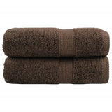 Washandjes Solund 2 Pcs Katoen Bruin