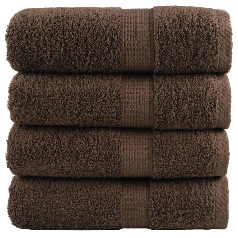 Washandjes Solund 2 Pcs Katoen Bruin
