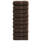 Washandjes Solund 2 Pcs Katoen Bruin