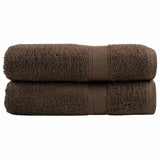 Washandjes Solund 2 Pcs Katoen Bruin