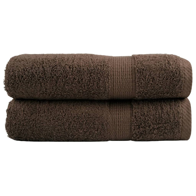 Washandjes Solund 2 Pcs Katoen Bruin