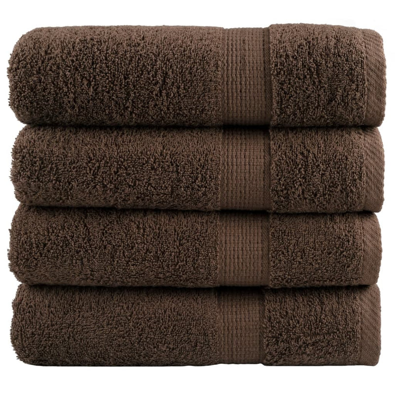 Washandjes Solund 2 Pcs Katoen Bruin