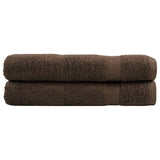 Washandjes Solund 2 Pcs Katoen Bruin