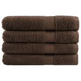 Washandjes Solund 2 Pcs Katoen Bruin