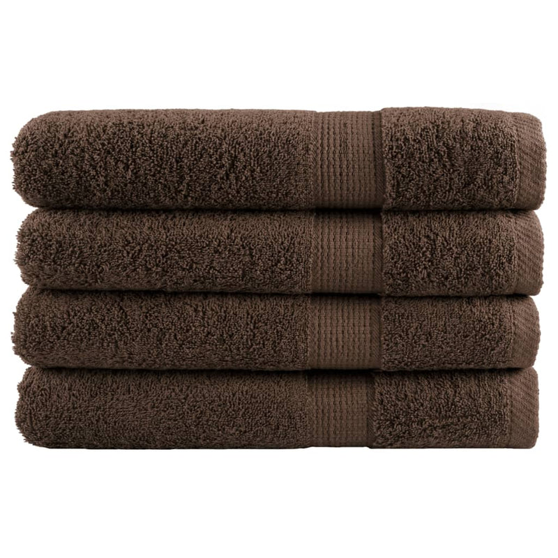 Washandjes Solund 2 Pcs Katoen Bruin