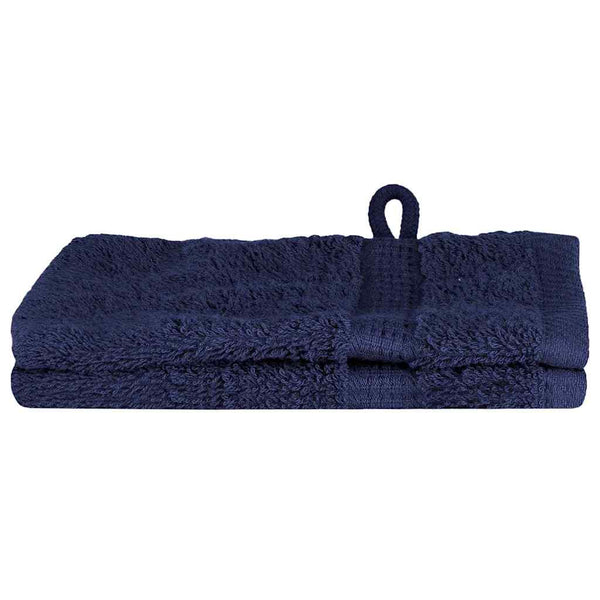 Washandjes Solund 2 Pcs Katoen Marineblauw