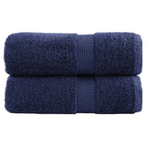 Washandjes Solund 2 Pcs Katoen Marineblauw