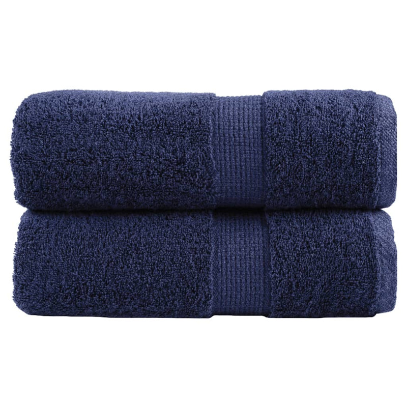 Washandjes Solund 2 Pcs Katoen Marineblauw