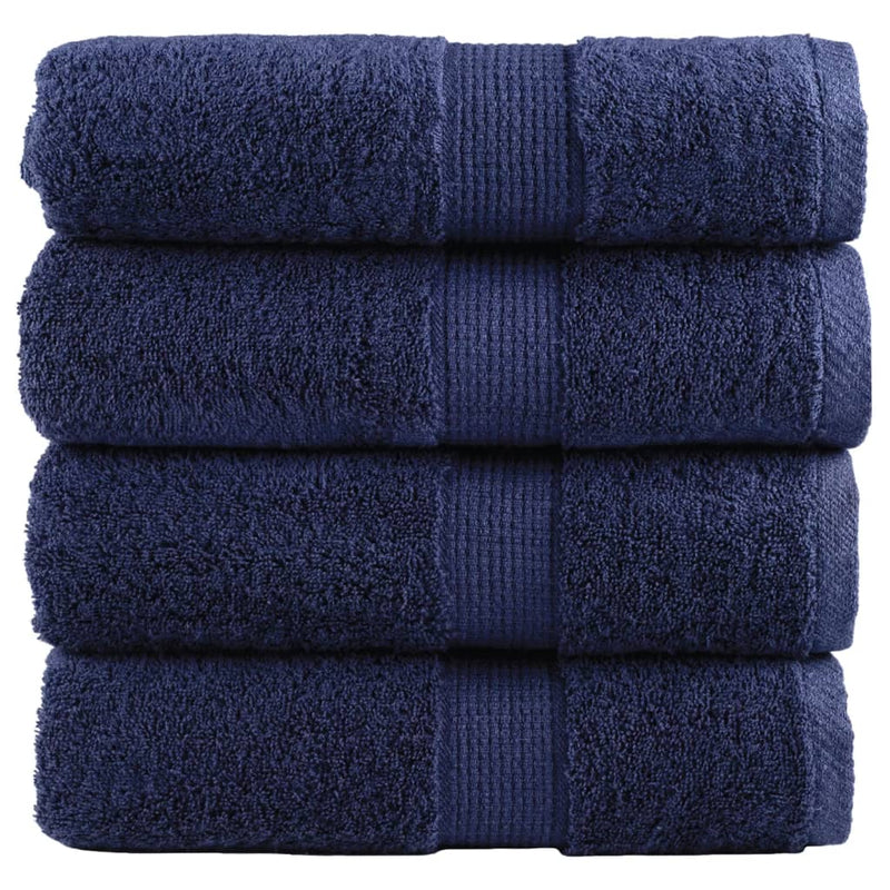 Washandjes Solund 2 Pcs Katoen Marineblauw