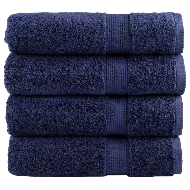 Washandjes Solund 2 Pcs Katoen Marineblauw