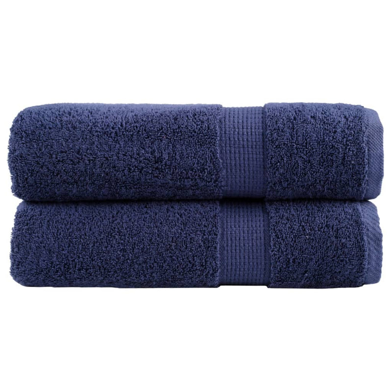 Washandjes Solund 2 Pcs Katoen Marineblauw