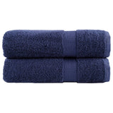 Washandjes Solund 2 Pcs Katoen Marineblauw