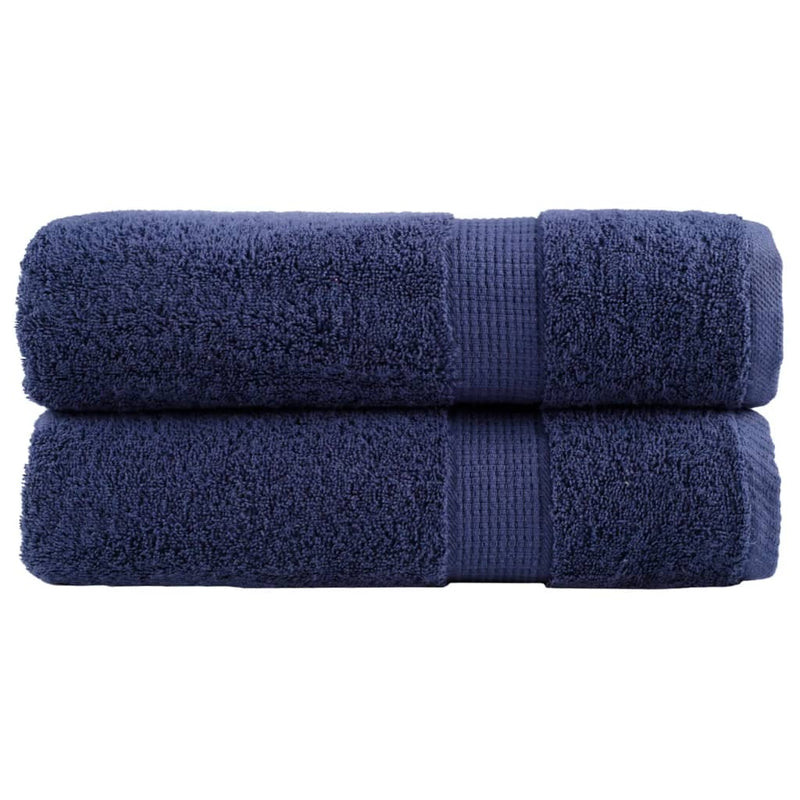 Washandjes Solund 2 Pcs Katoen Marineblauw