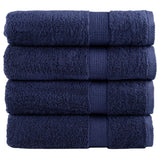 Washandjes Solund 2 Pcs Katoen Marineblauw