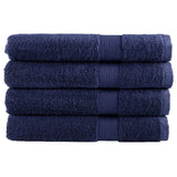 Washandjes Solund 2 Pcs Katoen Marineblauw