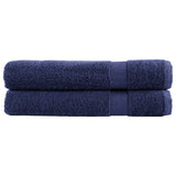 Washandjes Solund 2 Pcs Katoen Marineblauw