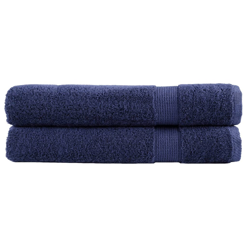 Washandjes Solund 2 Pcs Katoen Marineblauw