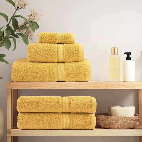 Washandjes Solund 2 Pcs Katoen Goud
