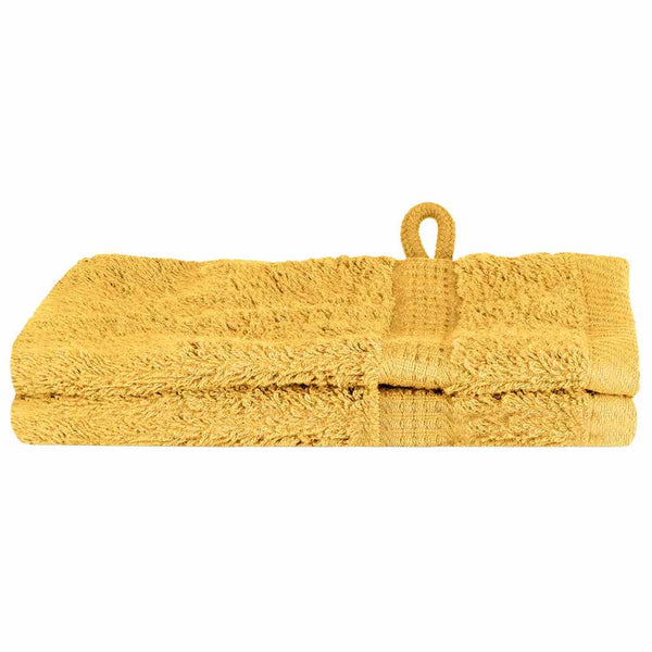 Washandjes Solund 2 Pcs Katoen Goud