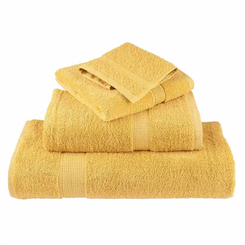 Washandjes Solund 2 Pcs Katoen Goud